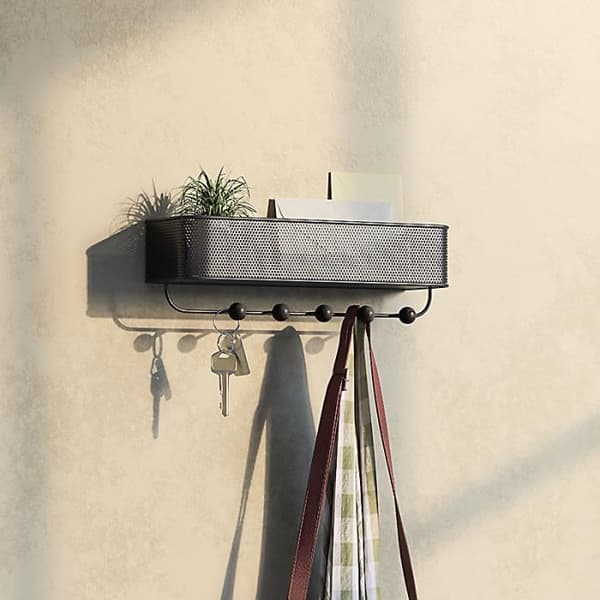 Svart klädhängare Estique Umb 32cm Svart