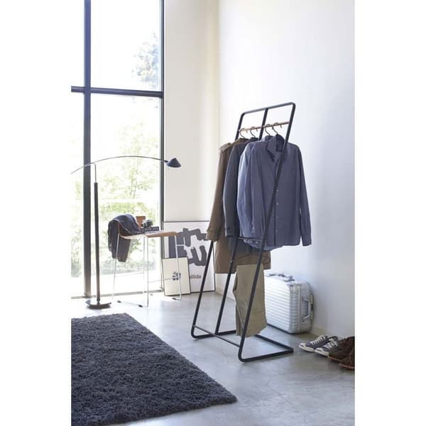 Yamazaki Home Klädhängare - Svart - 61x163x45 cm