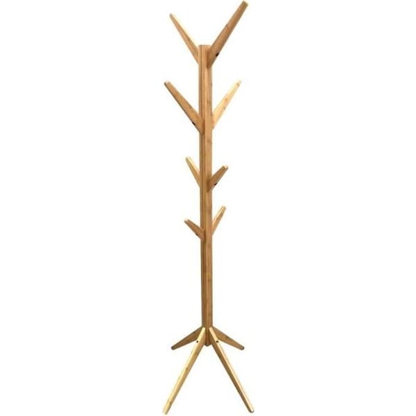 THE HOME DECO FACTORY Naturligt trä Trädhängare - 178cm - Beige