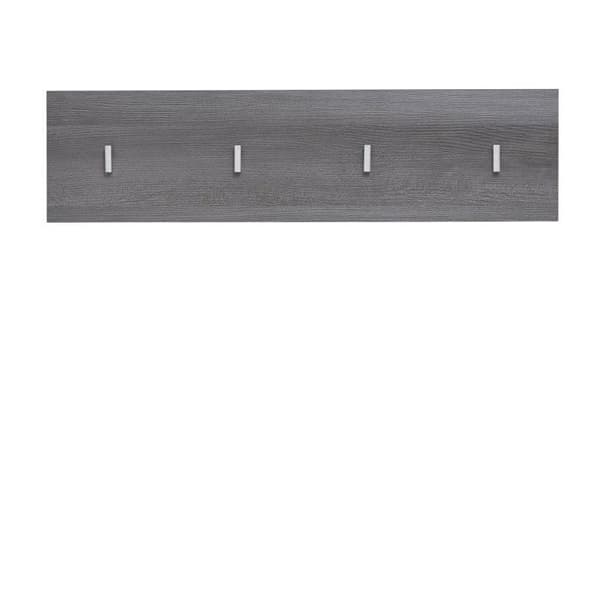 trendteam smart living Line Melamin klädhängare med klädhängare knoppar 80 x 21 x 2 cm