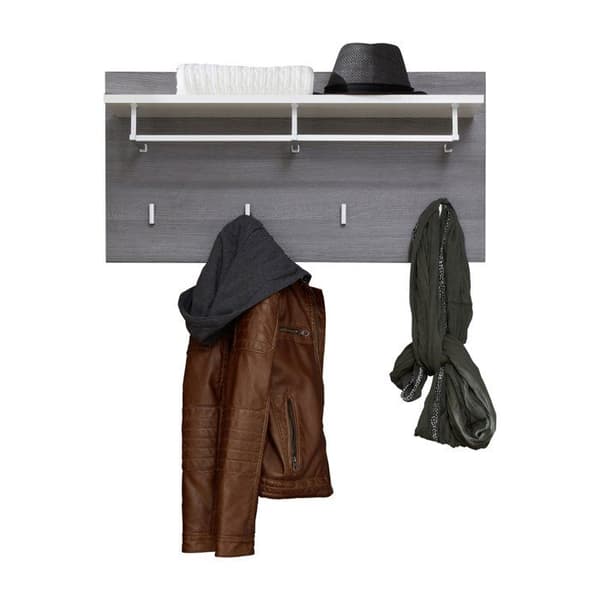 Portmanteau - TREND TEAM - Arteferretto Linje - Mélamin - Vit blank - 80 x 40 x 28 cm