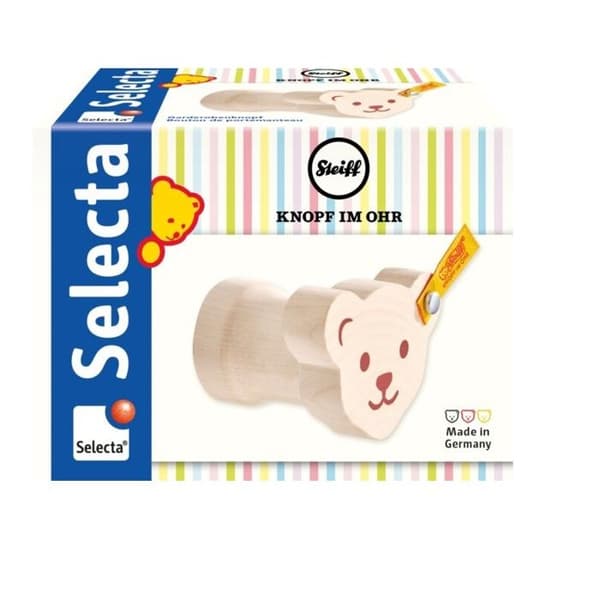 Selecta - Steiff Bear klädkrok i trä - SCHMIDT