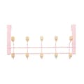 Miniatyrbild 3 av 3: Dörrhängare Berilo W7912-10NB-PINK Rosa Trä Metall 35 x 17 x 15 cm (6 antal)
