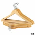 Miniatyrbillede 1 af 7: Bøjlesæt Max Home Natur Træ Stål 44,5 x 23 x 1 cm 10 Dele (6 enheder)