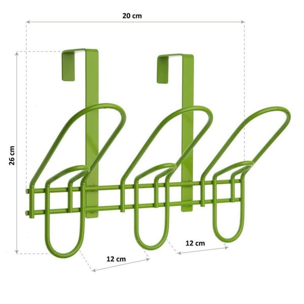 Ovitakkiteline Versa Metalli (12 x 26 x 20 cm)