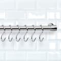 Pikkukuva 3 / 3: Ripustuskoukku Metaltex Lonardo Kromattu Metalli 6,5 cm 6 Kappaletta