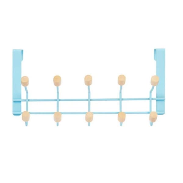 Ovitakkiteline Berilo W7912-10NB-BLUE Sininen Puu Metalli 35 x 17 x 15 cm (6 osaa)