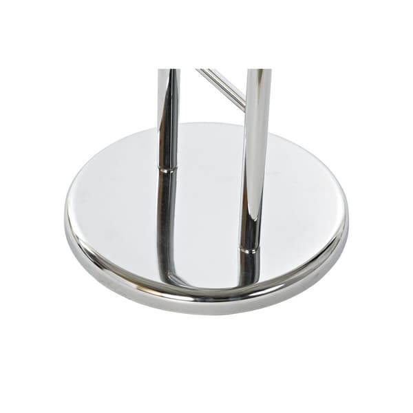 Vaatepuu DKD Home Decor Hopeinen Metalli 48 x 28 x 106 cm