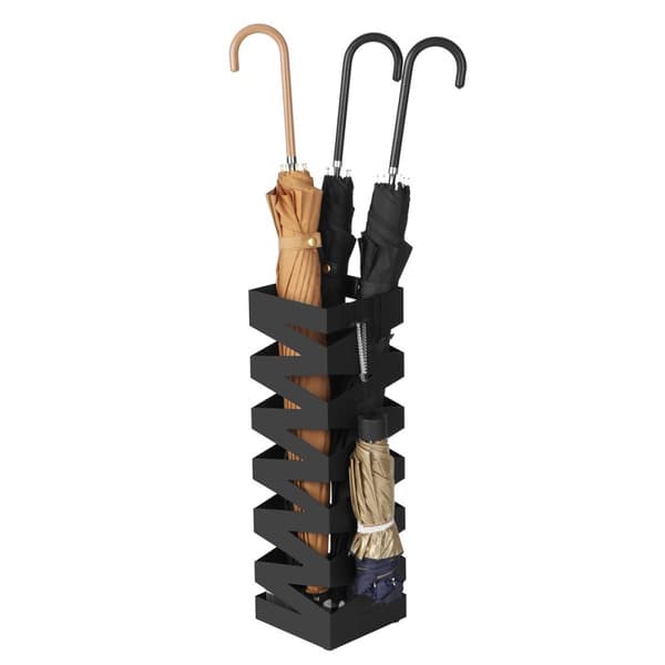 Svart paraplyställ - H49 cm