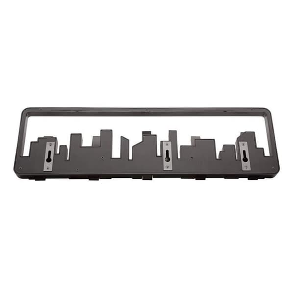 Skyline svart klädhängare 5 krokar 49,5x8x1...