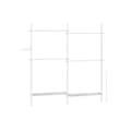 Miniatyrbild 1 av 5: Rootz Klädställ - Organizer - Klädställ - Stål & plast - 33,5 cm x (162-238) cm x (208-310) cm - Vikt 9,7 kg