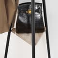 Miniatyrbillede 5 af 8: Rootz Tree Coat Stand - Knagerække - Tøjorganisering - Spånplader og stål - 49,5 cm x 49,5 cm x 179 cm - Greige Black - 3,3 kg - Nem montering
