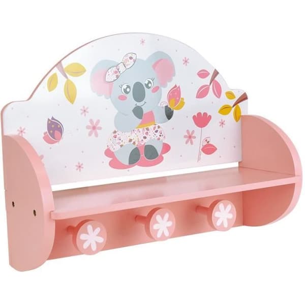 FUN HOUSE Mimi Cally Koala 713337 KLÄDDHYLLA Mått: ± H. 33 x L. 46 x D. 15 cm för barn