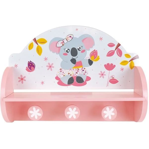 FUN HOUSE Mimi Cally Koala 713337 KLÄDDHYLLA Mått: ± H. 33 x L. 46 x D. 15 cm för barn