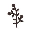 Miniatyrbild 1 av 4: Appendialbero - Foppapedretti - Mural - 3 krokar - MDF - Wenge - Inomhus