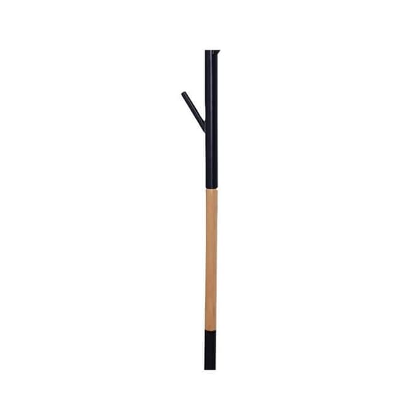 Porte-manteaux q-connect 5 metallspettar detaljer i trä höjd 177cm