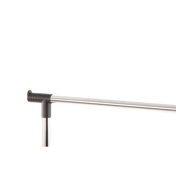Klädhängare med hjul - DKD Home Decor - Metall - Modern design - 83x43x95 cm - Svart