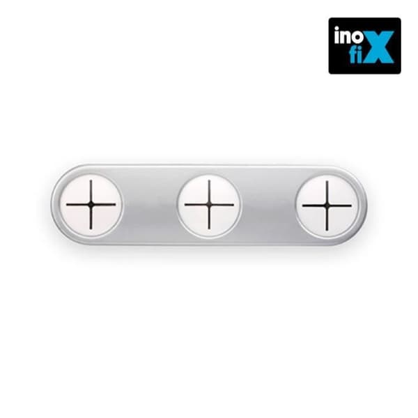 Krommatt självhäftande kökshanddukskrok (blister) inofix