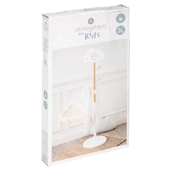 Barnklädhängare "Nuage" H135 cm - Vit - Atmosphera inredare
