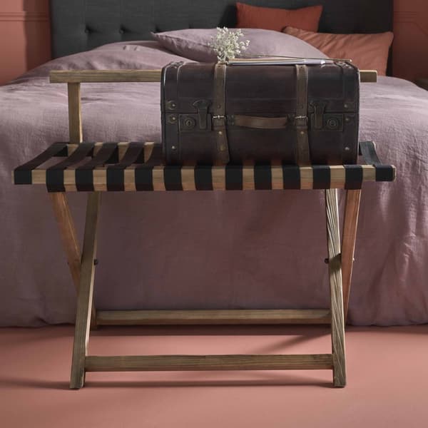 Porte bagage en bois de pin