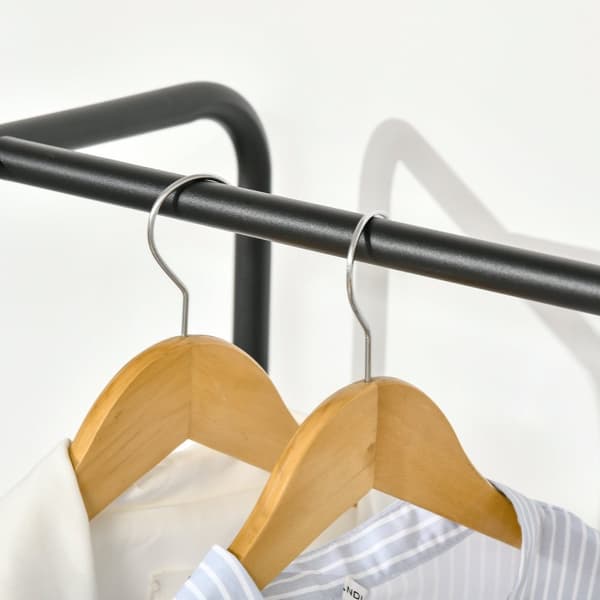 Rootz Industrial Clothes Rack - Garderobsorganisatör - Lagringsenhet - Space Saver - 63,5 cm x 40 cm x 172,5 cm