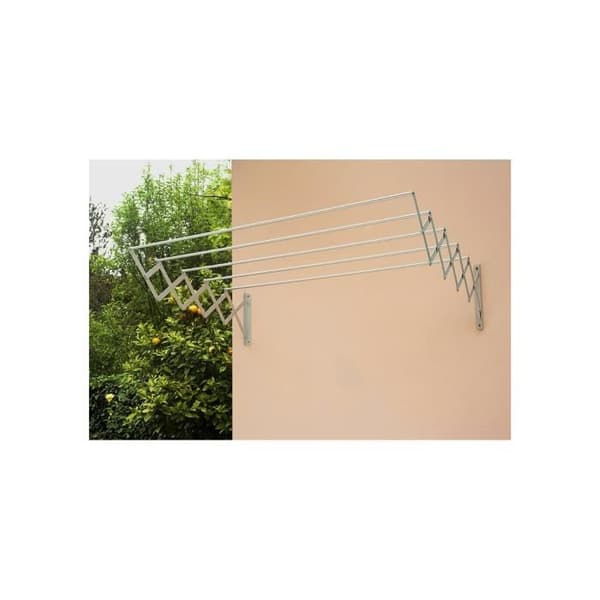 GENERIC - Klädhängare I Vit Epoxistål 120cm.