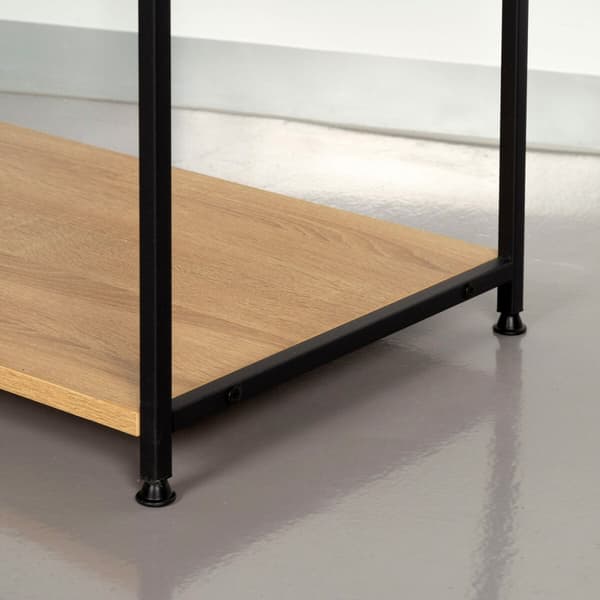 Klädhängare med hylla Max Home Stål Melamin spånskiva Minimalistisk 60 x 175 x 40 cm