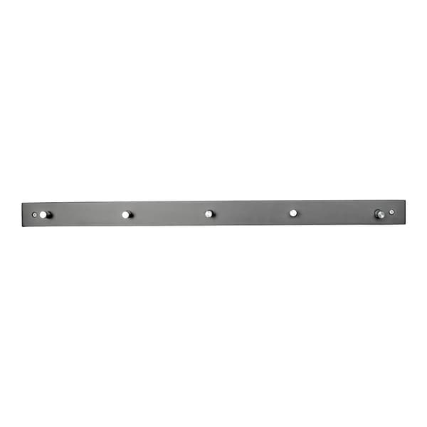 Rootz Padova Coat Rack - Wall Mounted Hanging Solution - Space Savering Accessory Organizer - 70x5x2 cm
