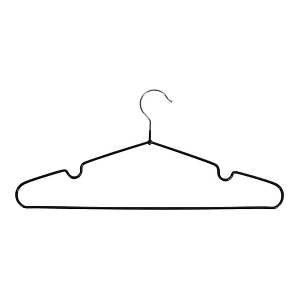 Rootz Massa Metal Hangers Set - Kläderhängare - icke -halkhängare - Slim Design, förhindrar veck - 41 cm x 4 cm x 18 cm