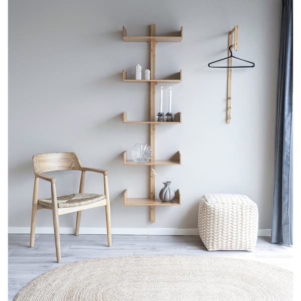 Rootz Clothes Rack - Bambu klädställ - Natural Garment Stand - Eco -Friendly - 3cm x 30 cm x 82 cm