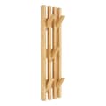 Miniatyrbild 1 av 5: Rootz Bambu Coat Rack - Natural Wall Hanger - Wood Organizer - Eco -Friendly Design - 14cm x 60 cm x 9,5 cm