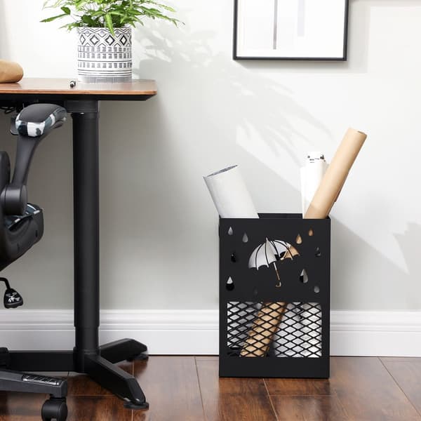Paraplyholder, SONGMICS, 28x12x41 cm, Sort.