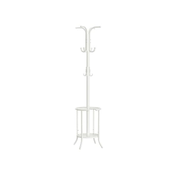 Garderobestativ, SONGMICS, 40x40x175 cm, Hvid