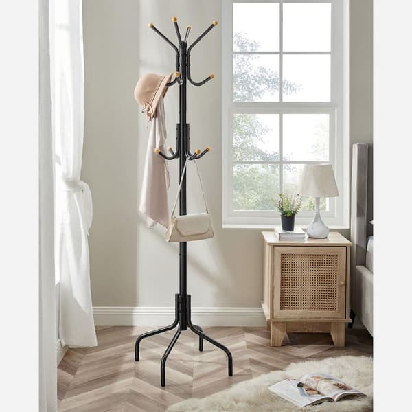 Garderobestativ, SONGMICS, 55x180 cm, Hvid