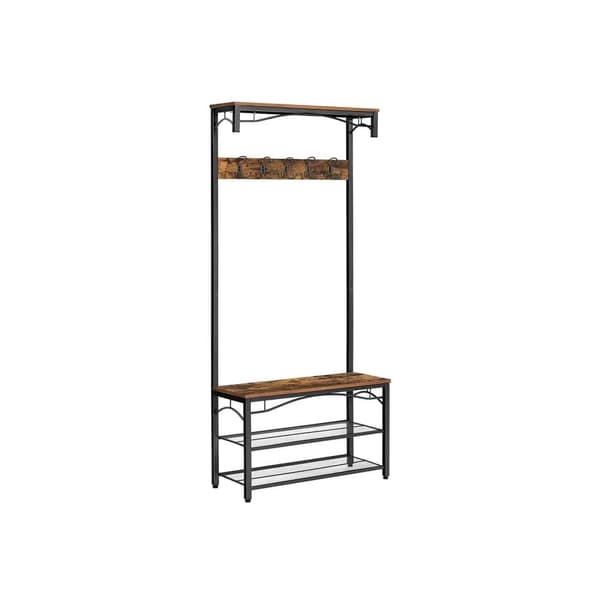 Kappställ, HSR45BX, 80x178.5x30 cm, Svart