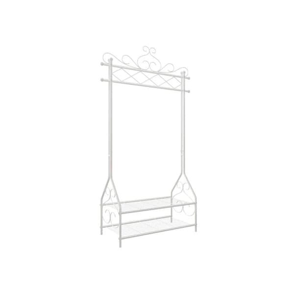 Tøjstativ, SONGMICS HSR07W, 92x173x41 cm, Creme