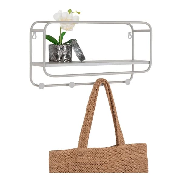 Hylde, Feira Hat, 45x15x25 cm, Grå