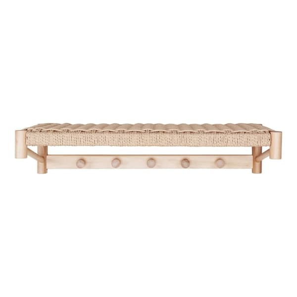Hylde, Abano Hat Hylde, 78x31 cm, Naturfarvet