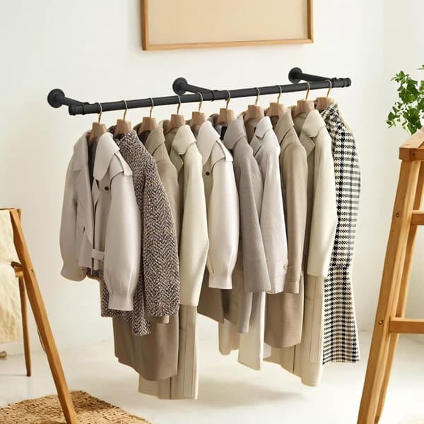 Klädställning, SONGMICS HSR104B01, 30,4x170x7 cm, Svart