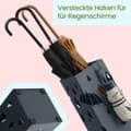 Pikkukuva 3 / 5: Sateenvarjoteline, SONGMICS LUC049G01, 15.5x15.5x49 cm, Antrasiitti
