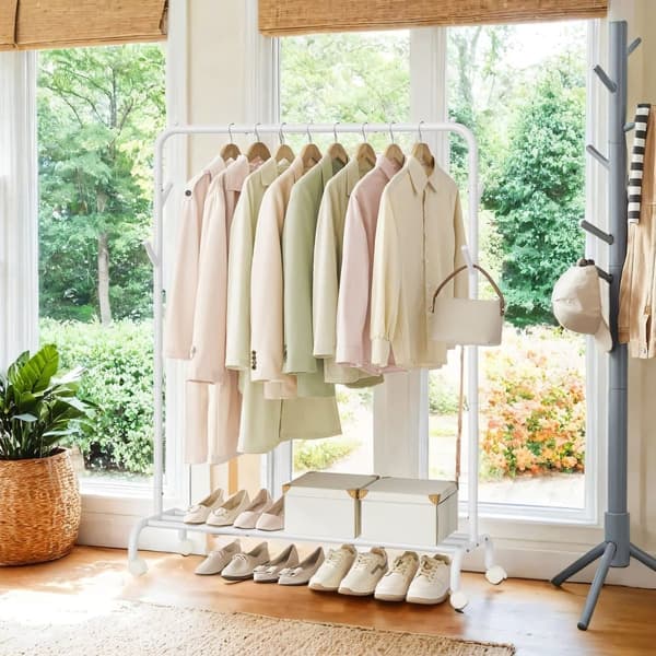 Klädhängare, SONGMICS HSR131B01, 41x103.5x155 cm, Svart