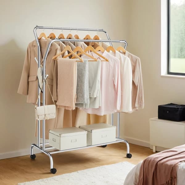 Klädhängare, SONGMICS HSR107B01, 52,5x103,5x155 cm, Svart