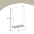 Miniatyrbillede 5 af 5: Tøjstativ, SONGMICS HSR23BK, 92,5x33,5x153 cm, Sort