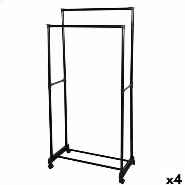 Kapphängare Max Home Stål Plast 75 x 157 x 40 cm (4 antal)