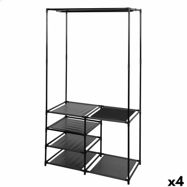 Frakkstativ Max Home Stål 87 x 158 x 45 cm (4 enheter)