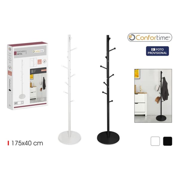Stumtjener Confortime Metal 175 x 40 cm (4 enheder)