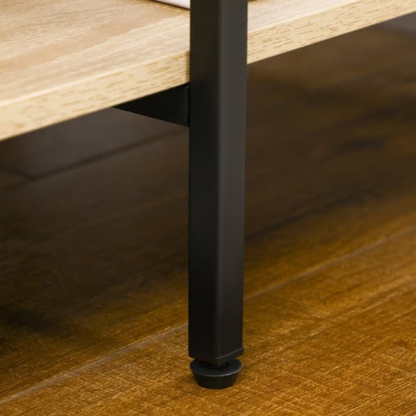 Rootz Tøjstativ - Beklædningsarrangør - Metalgarderobe - Industriel stil - 100L x 46b x 170,5h cm