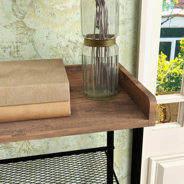 Rootz Garderobe Stand - Indgangsmøbler - Industriel design - Alsidig og stabil - 92,5 x 28,2 x 182 cm