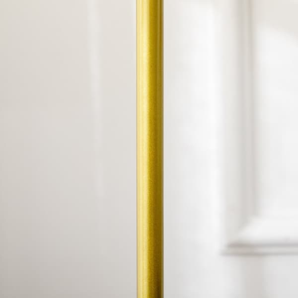Rootz Garderobe Stand Clothes Rack - Klädarrangör - Metal Frame Coat Rack - Marmor Basstabilitet - 35 cm x 25 cm x 152 cm Guld & vit