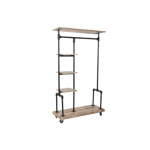 Mottagare Home ESPRIT Brun Svart 104 x 40 x 175 cm
